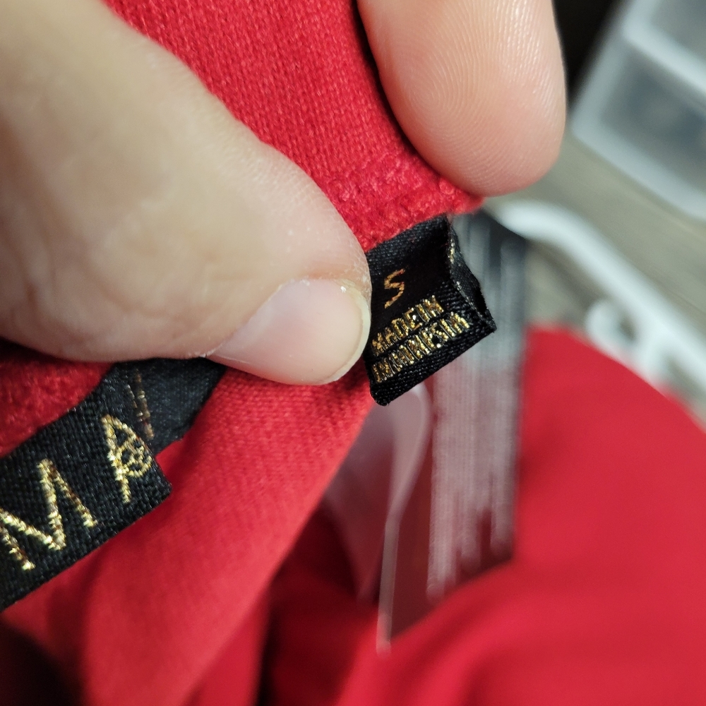 Iman NWT Ladies‎ Size Small Red Elastic Waist Pants - Picture 4 of 6